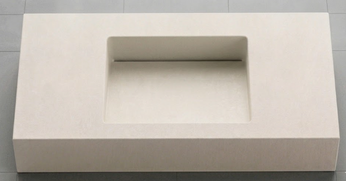 Ramp Slot Concrete Vanity
