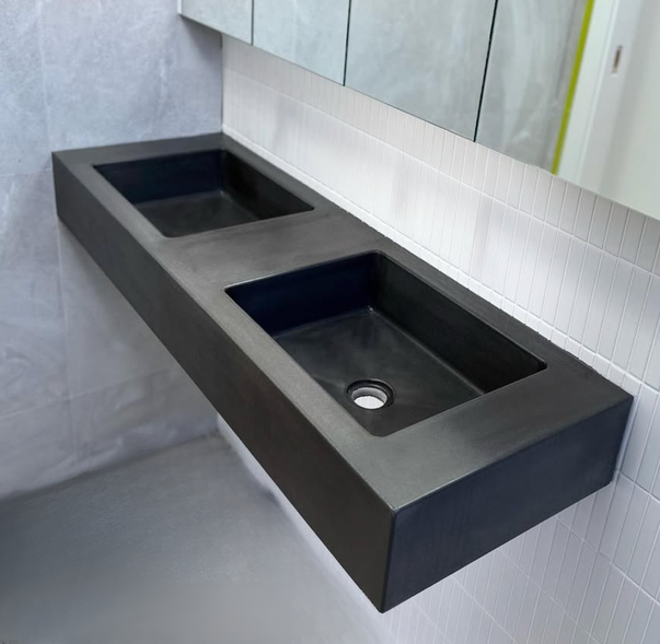 Linear Concrete Vanity - Image 5