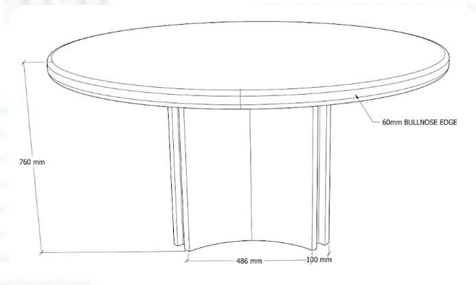Flint Dining Table - Image 2